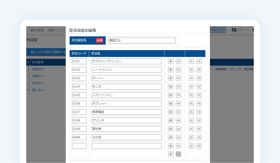 あらゆるモノを管理