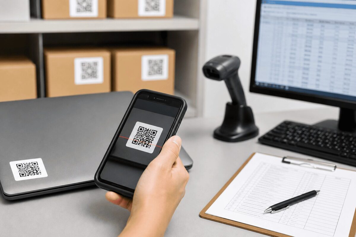 Blog barcode label